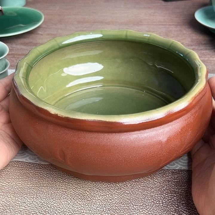 龙泉云间青瓷小米茶器