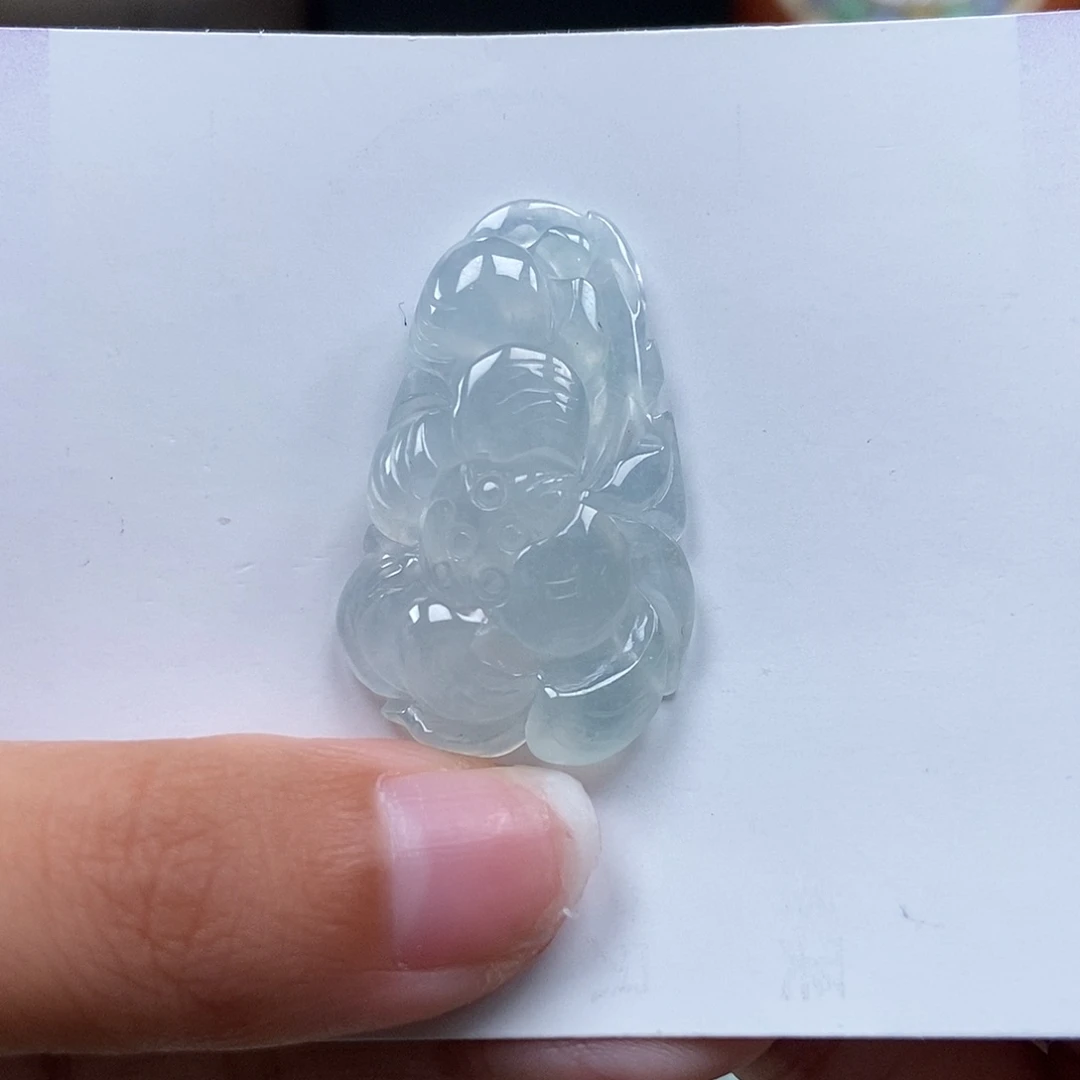 未镶嵌挂件翡翠闪