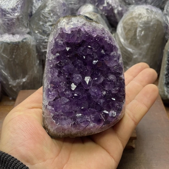 摆件紫晶未镶嵌紫晶