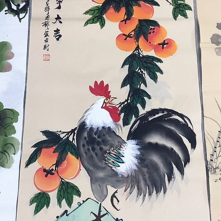 小周画廊的直播间