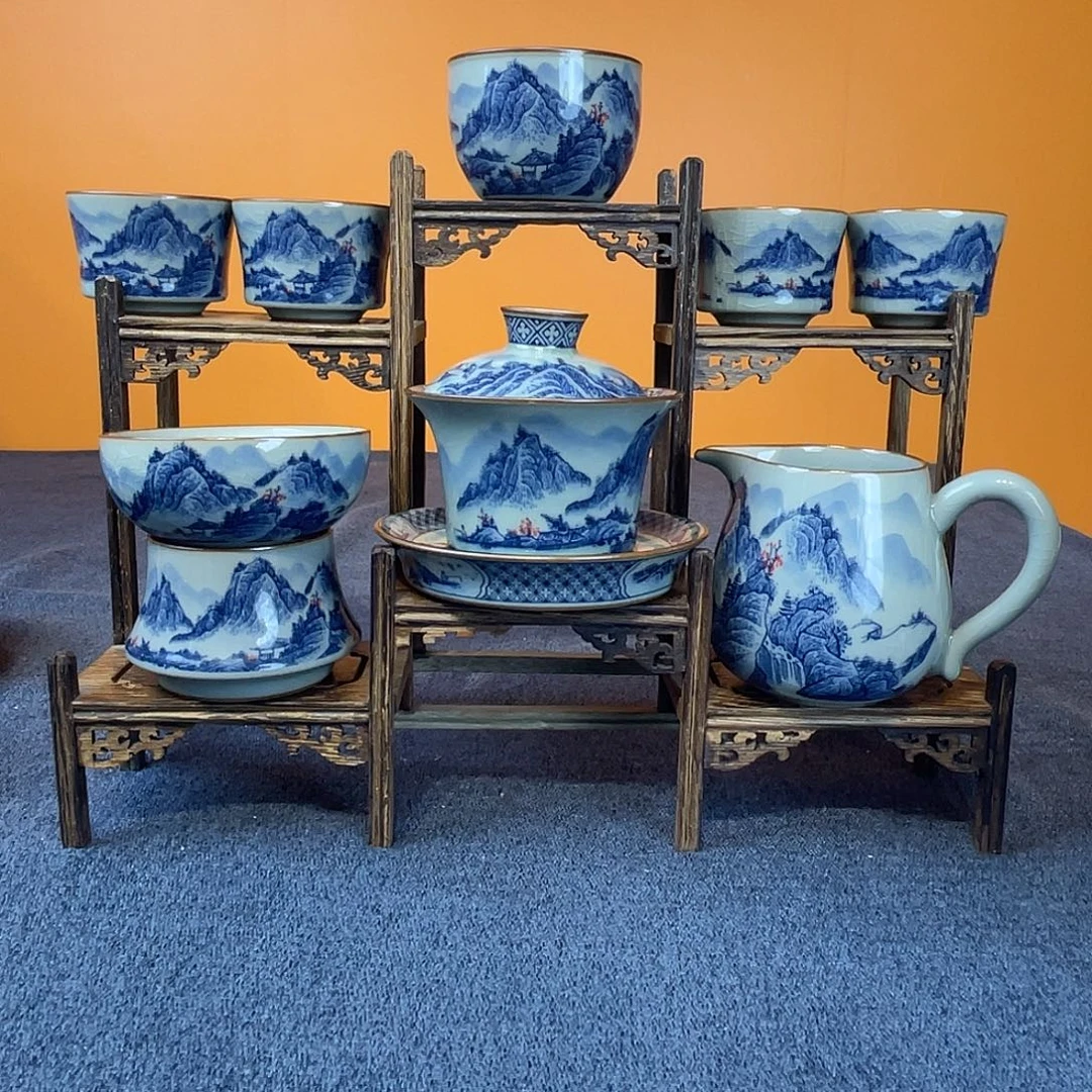 平***线景德镇陶瓷茶具礼盒