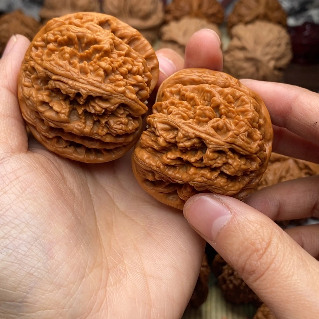 文玩核桃把件703号48粗筋