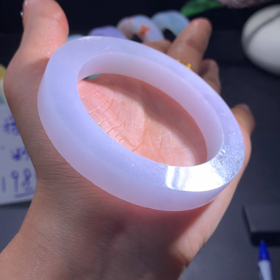 定制翡翠翡翠手镯未镶嵌