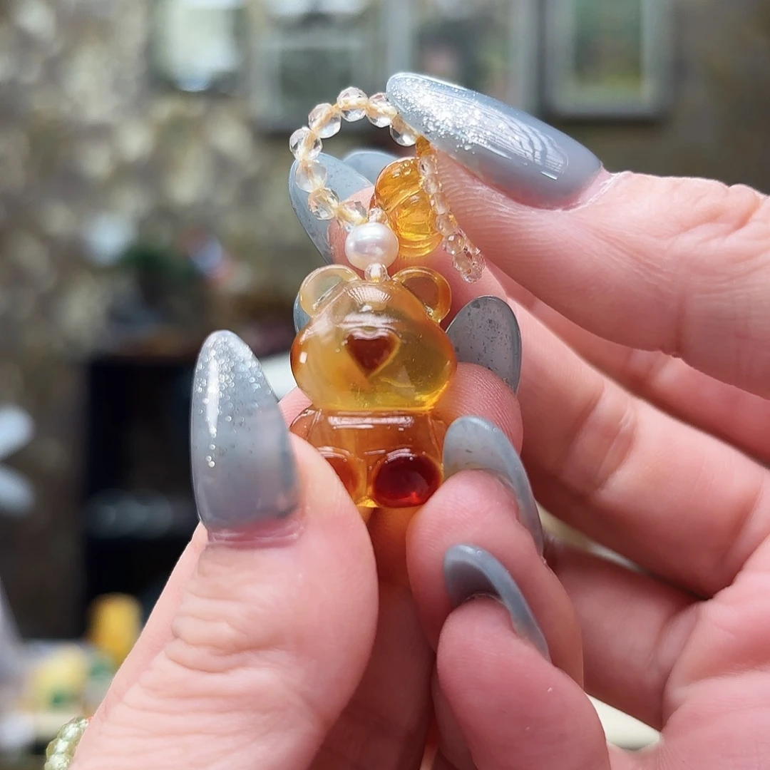 未镶嵌琥珀手链琥珀