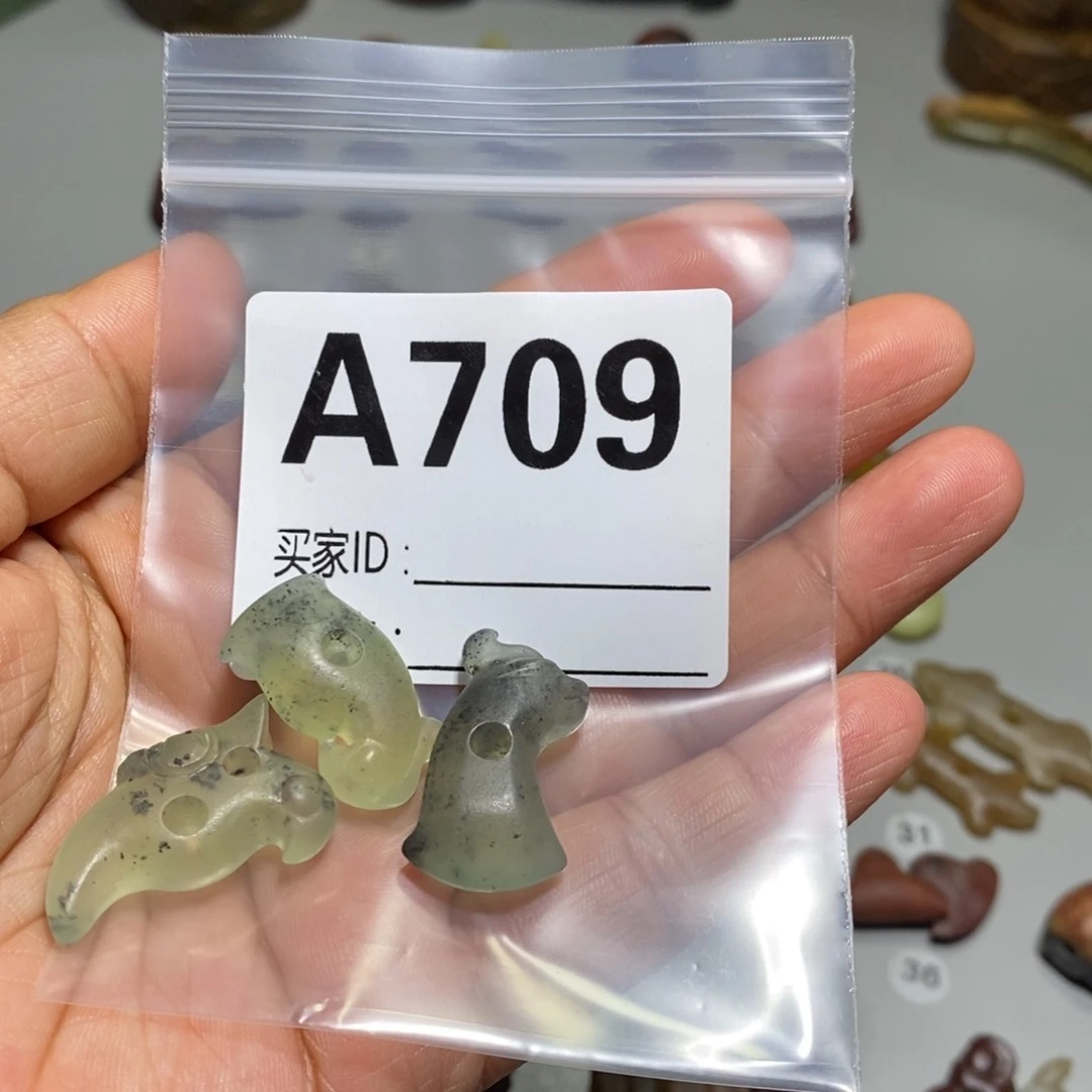 和田玉未镶嵌颈饰夏*棉