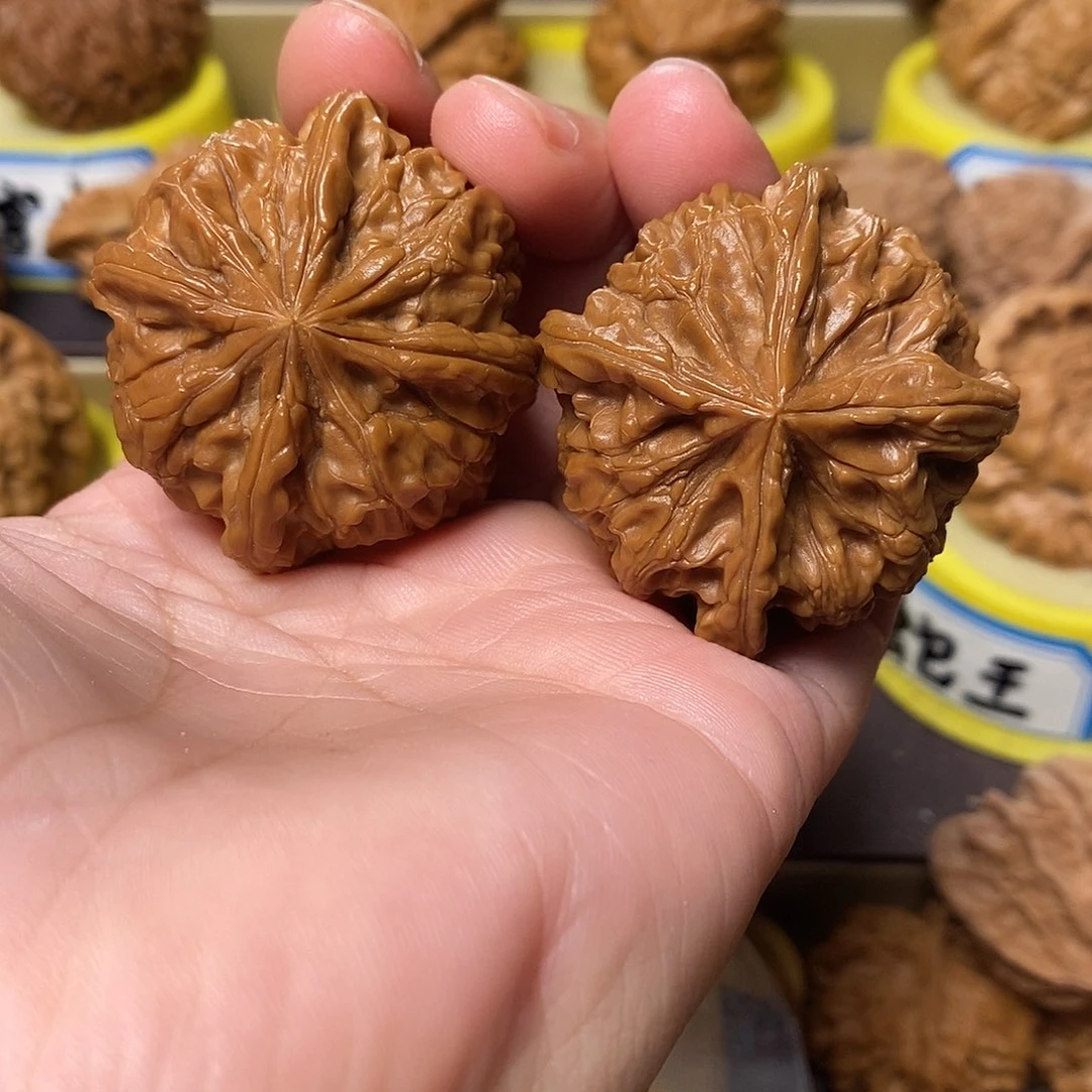 吊坠文玩核桃玉玺四棱