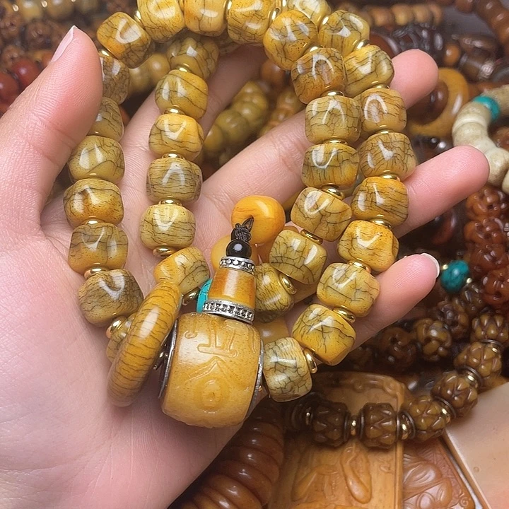 牛骨手串/手链我*想牦牛骨手持