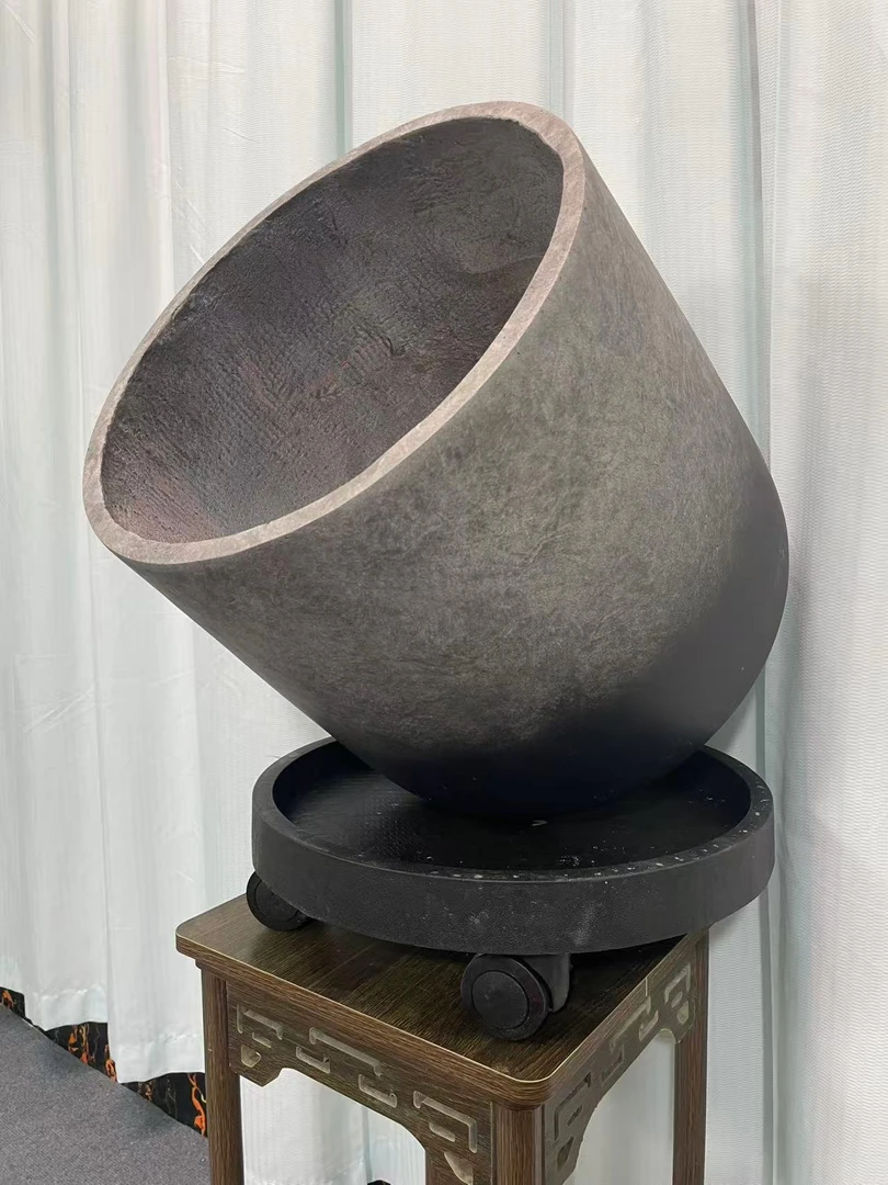 高端网红镁泥涂装酒杯盆