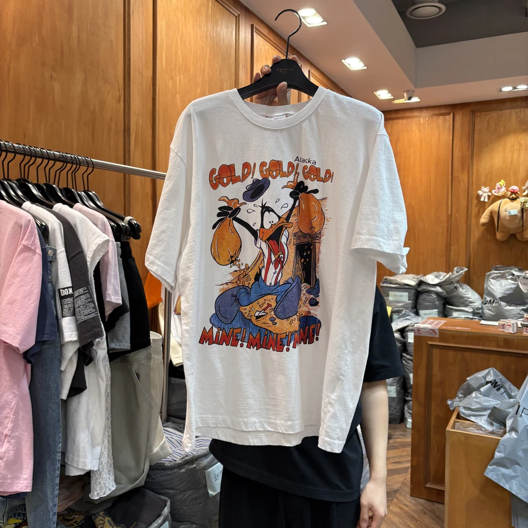 【非凡领域】韩国东大门正品/NO退/淘金鸭子/短袖/GAR/5041403