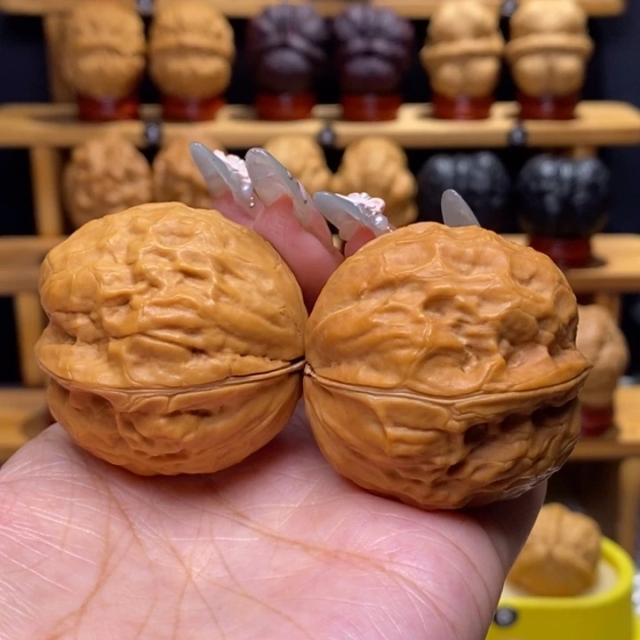 文玩核桃吊坠玄武金蟾33号41尺