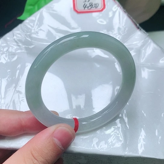 翡翠手镯未镶嵌圆条022
