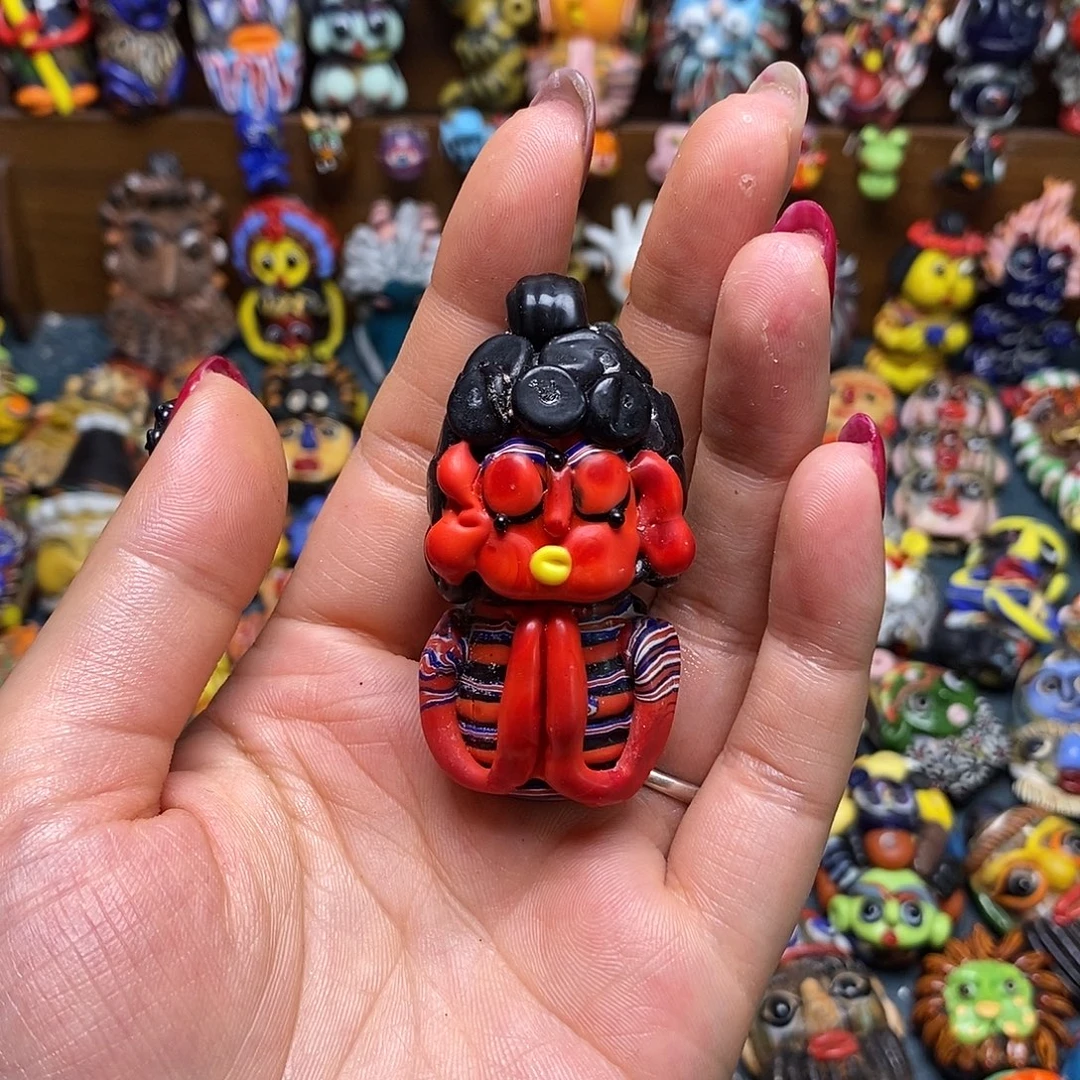 玻璃烧造琉璃如来