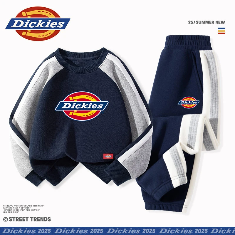 Dickies童装男童运动套装秋季2025新款帅气男孩潮牌卫裤儿童秋装