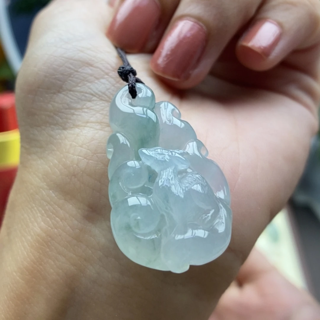颈饰未镶嵌翡翠吊坠61