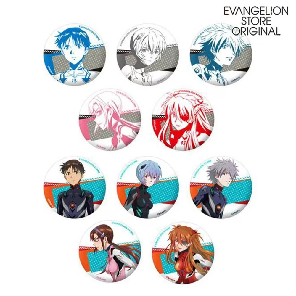 【布袋儿】eva新世纪福音战士 九周年吧唧