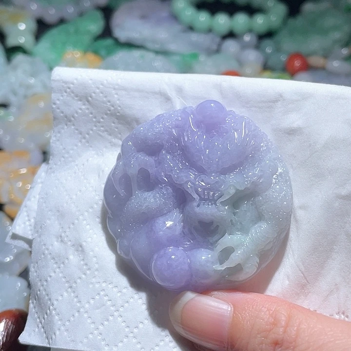 颈饰未镶嵌翡翠天