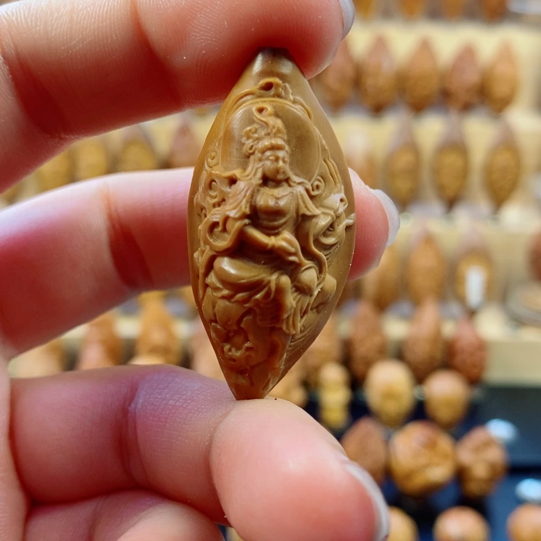 橄榄核手串/手链瑞兽观音