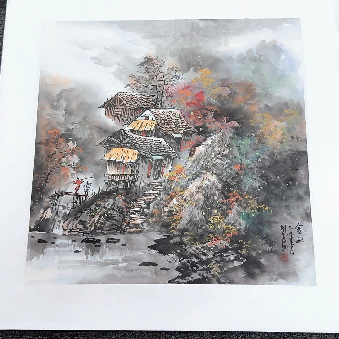 国画胡戈老师精品