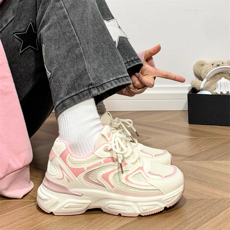 回力网红鞋子女款潮牌百搭老爹鞋2025秋季学生运动休闲鞋ins女鞋