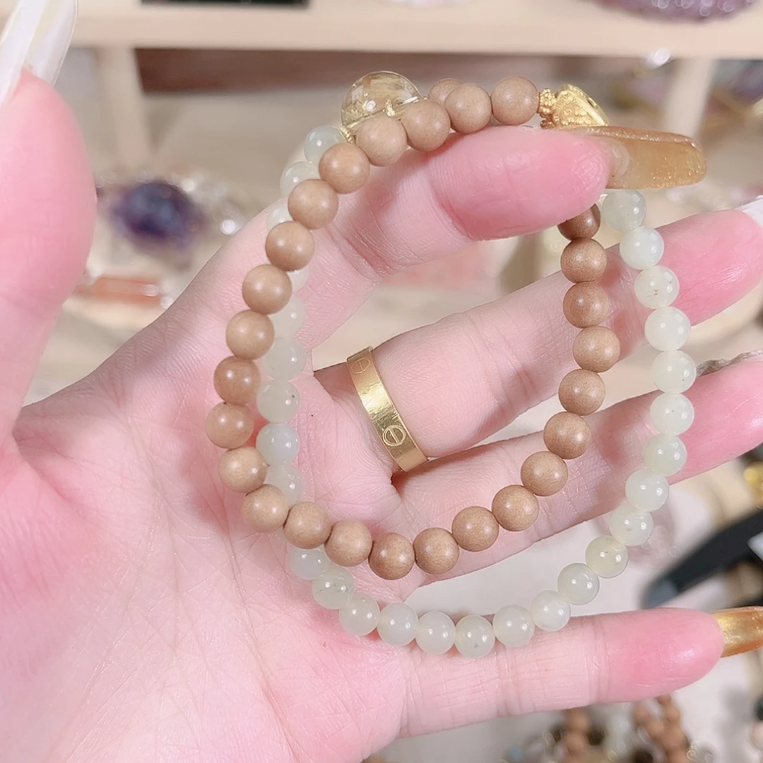 水晶手串未镶嵌设计