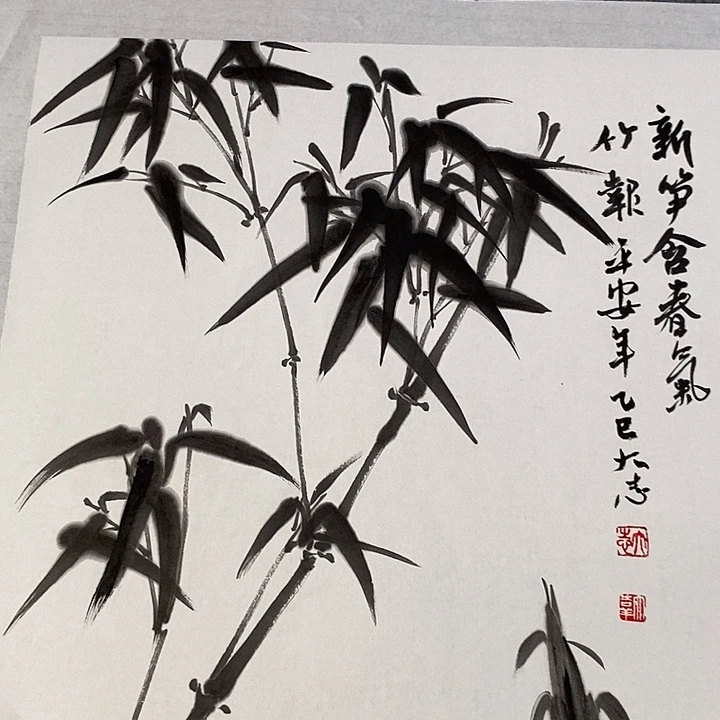 国画手绘写意画作