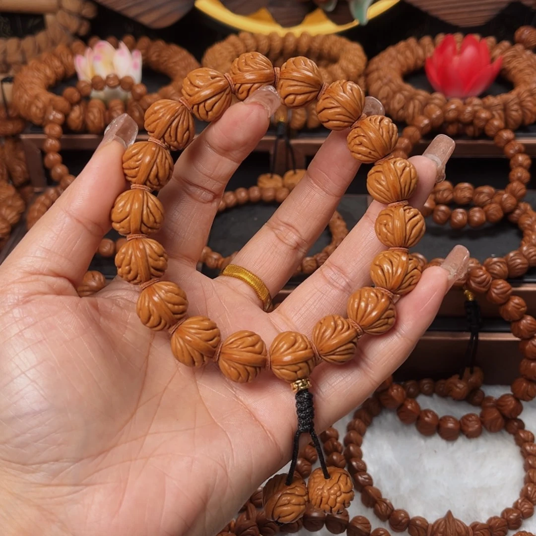 桃核手串16祥云手持