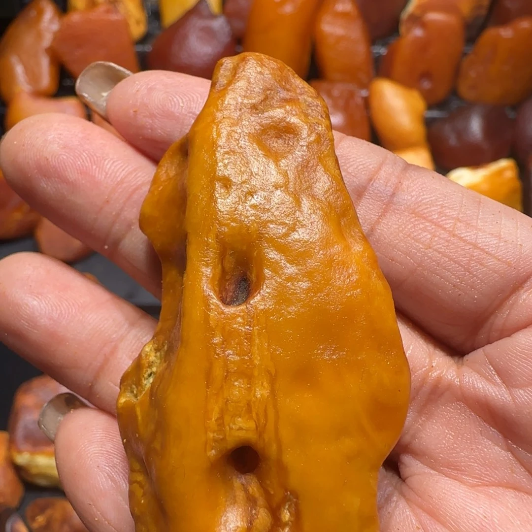 定制琥珀未镶嵌专属定制