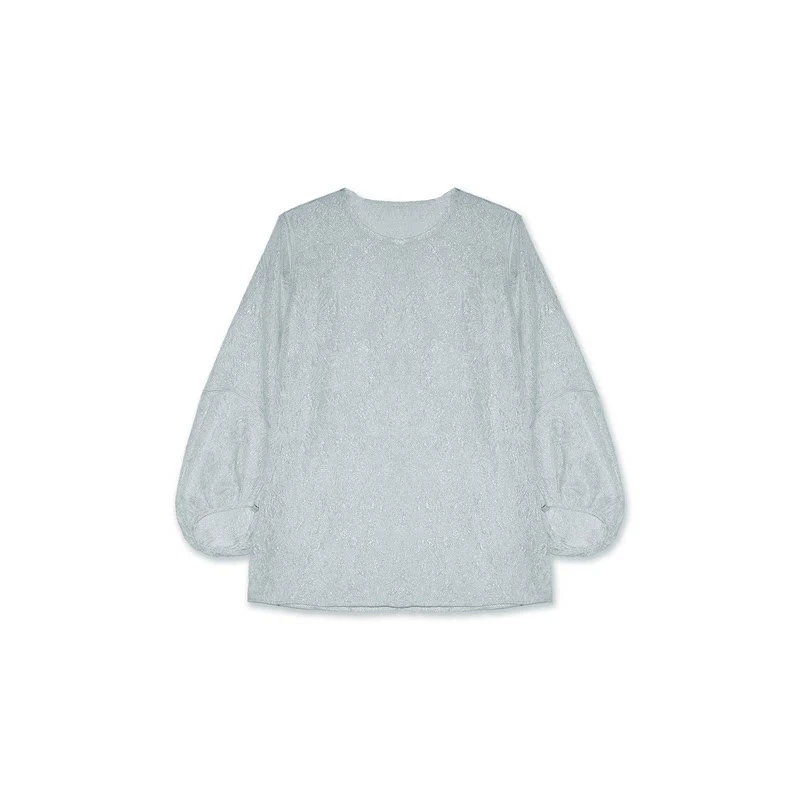 【十一专属】23姆米星海冠乐皱桑蚕丝上衣XMN-JX307