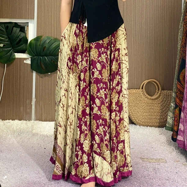 930 优雅紫 Aarani 尼泊尔高端大摆裙