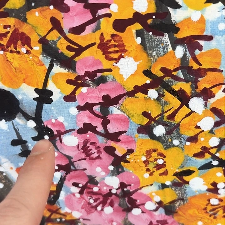 国画杜宝才老师国际原作