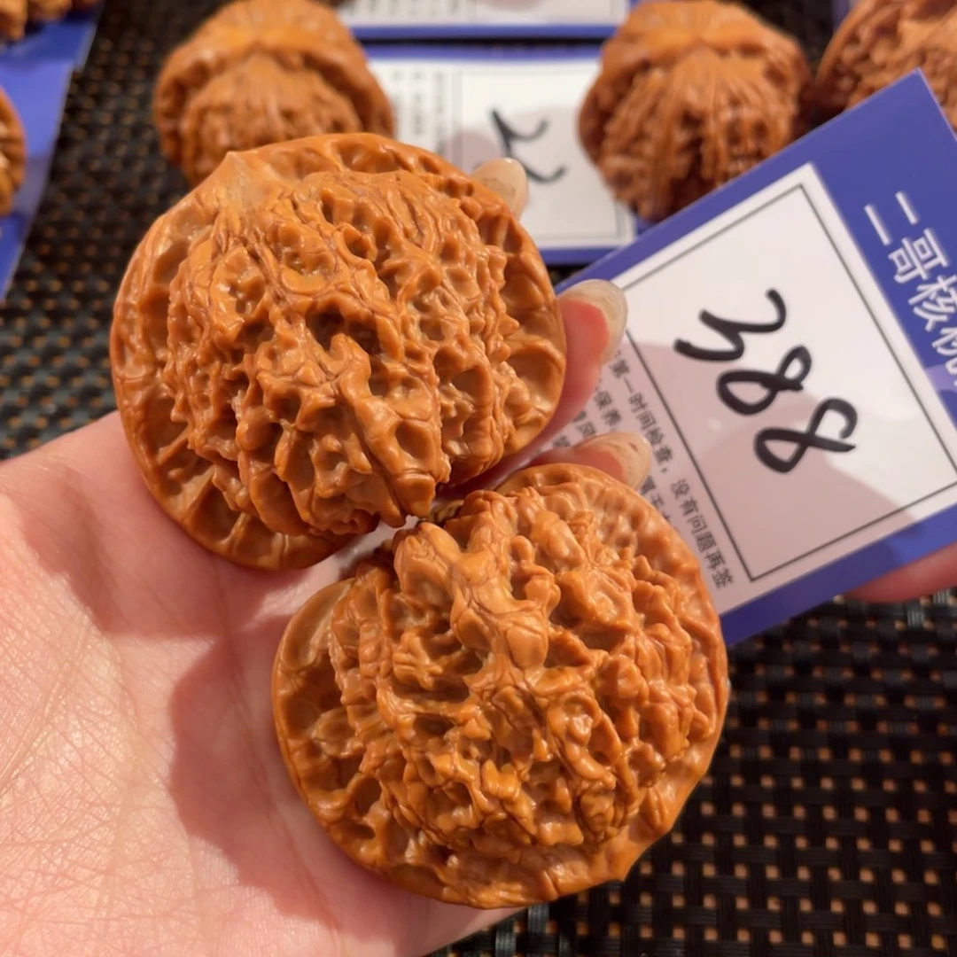 文玩核桃把件388号50尺官帽