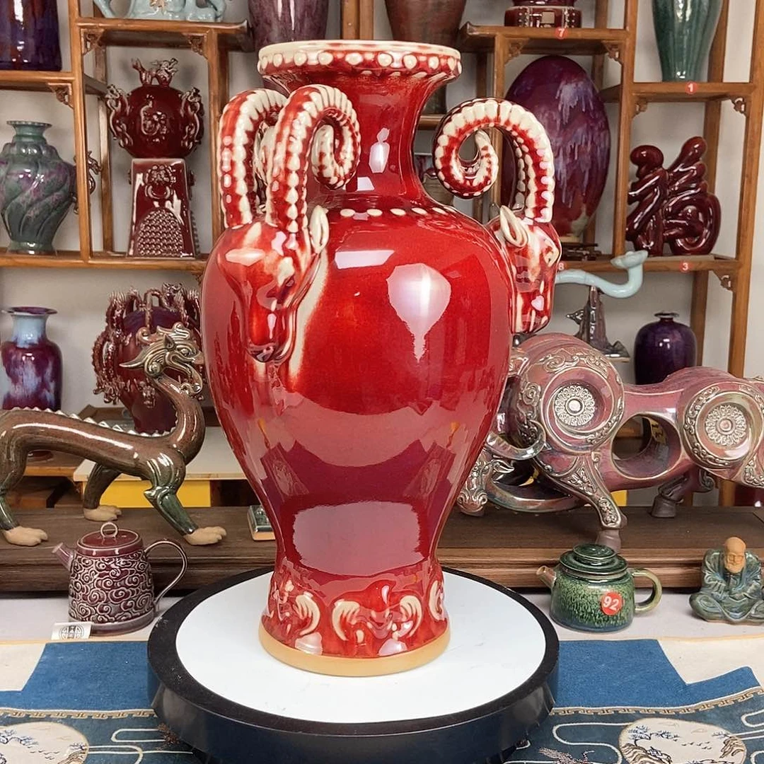 摆件五大名窑钧瓷012