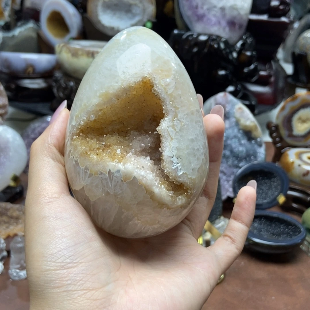 紫晶摆件未镶嵌水晶