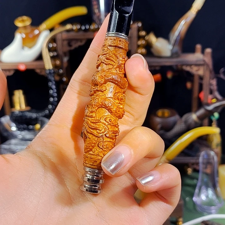 金丝楠木烟斗烟嘴