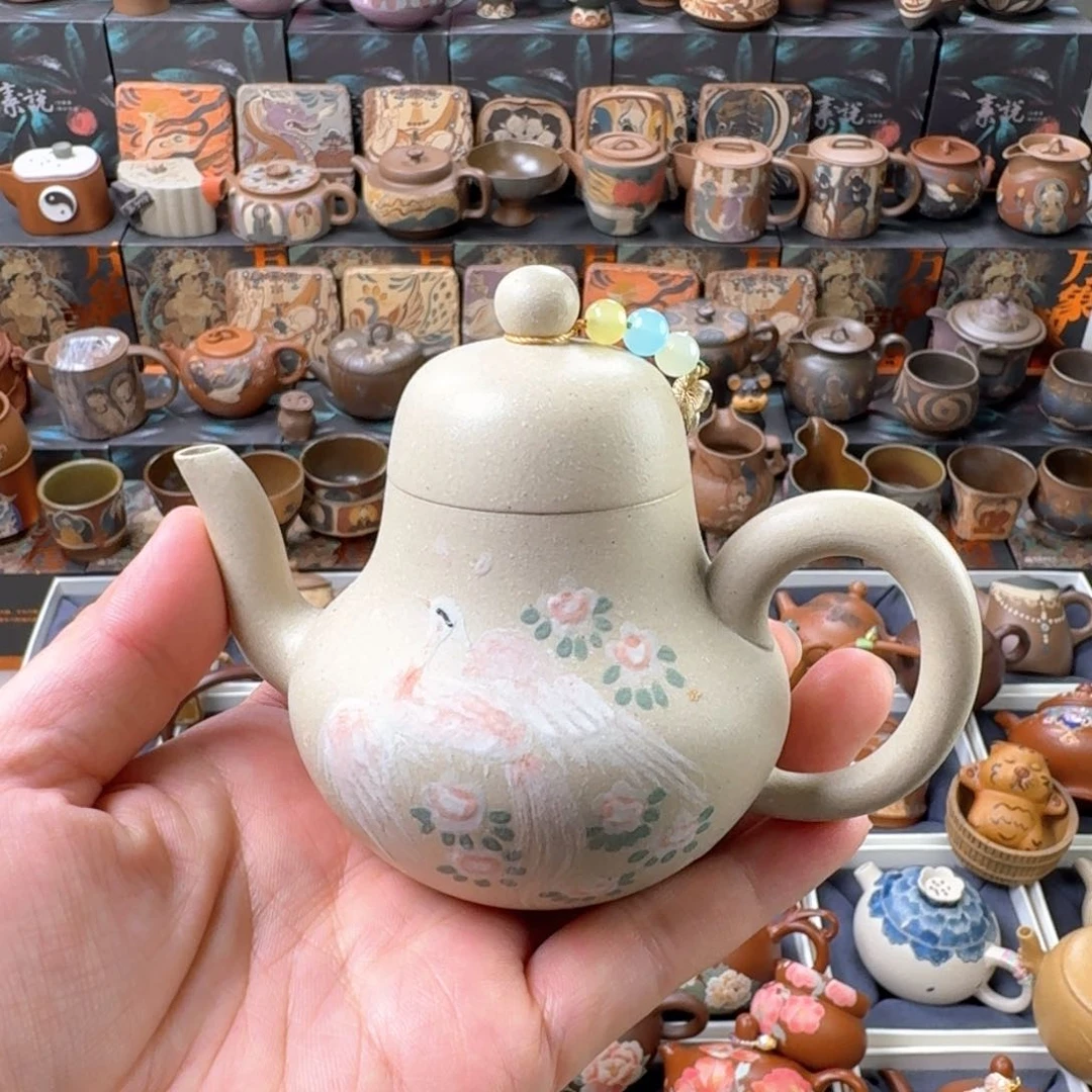 茶壶紫砂150cc原矿精工半手