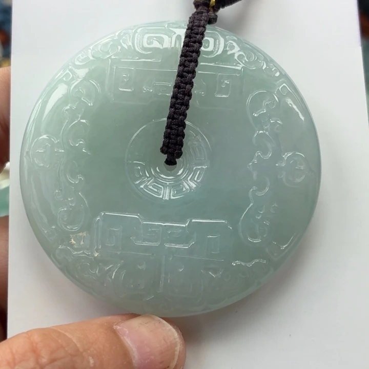 翡翠未镶嵌颈饰天然翡翠a货