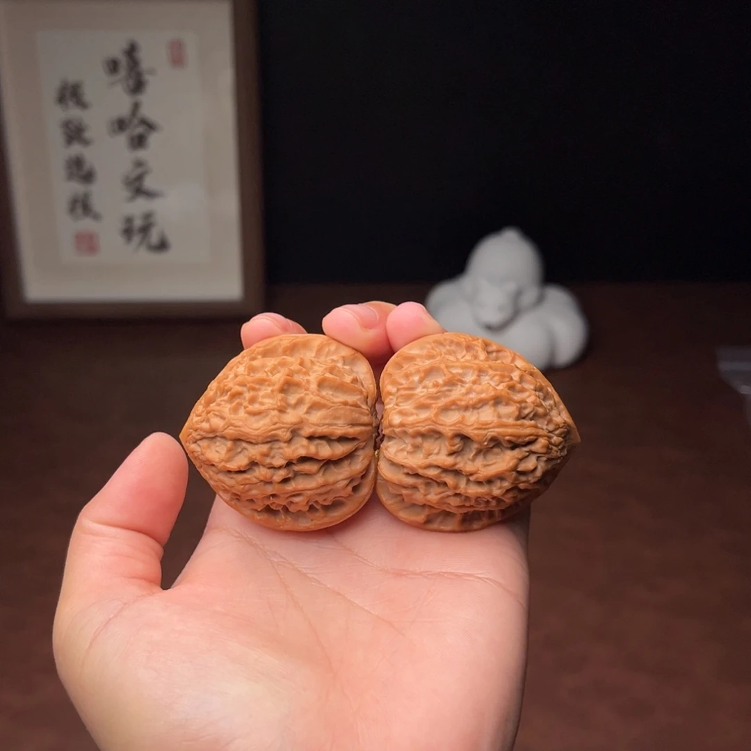 吊坠文玩核桃金牛43