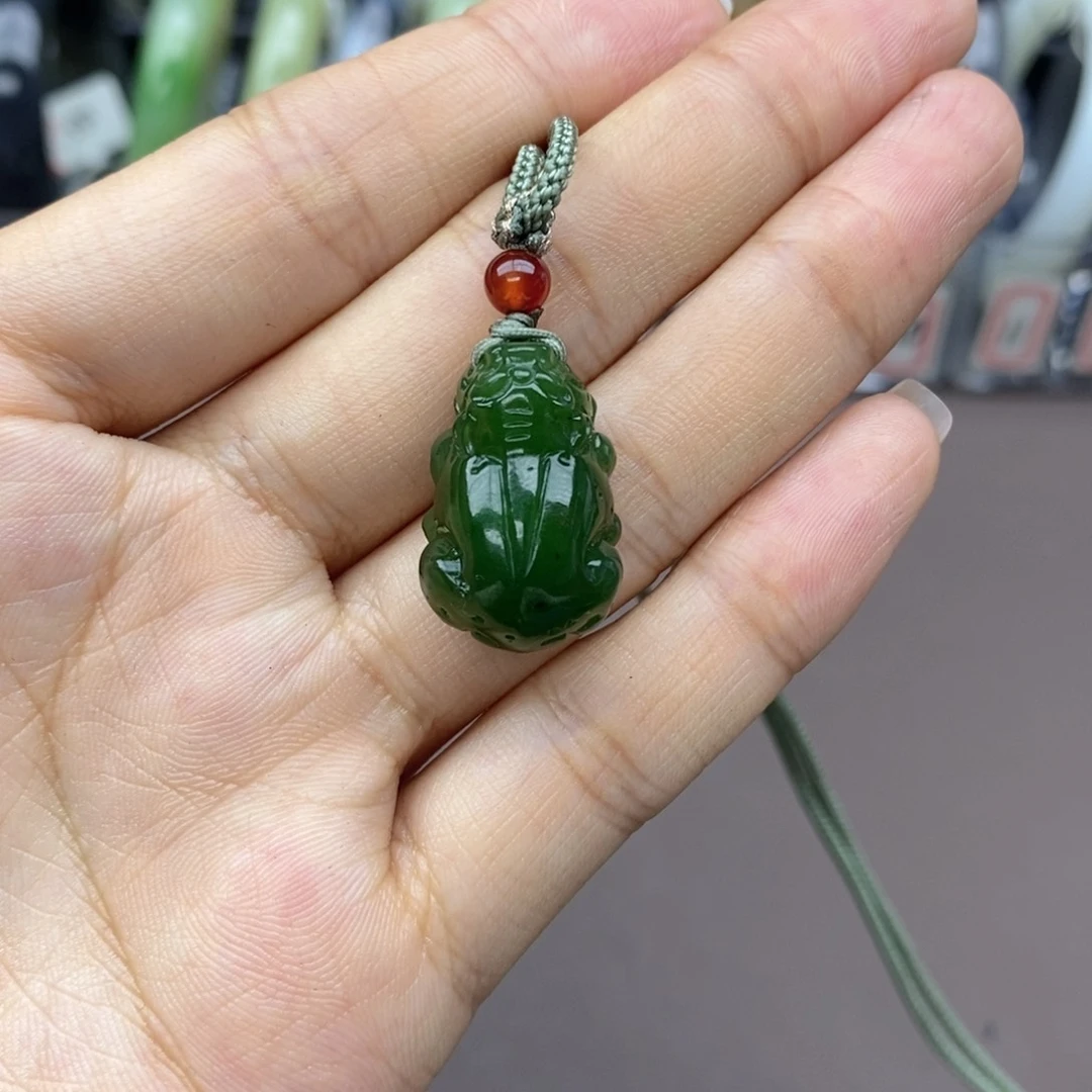 和田玉吊坠(不含链)未镶嵌