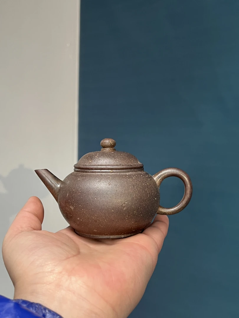 宜兴紫砂壶天青高温水平（瑕疵）