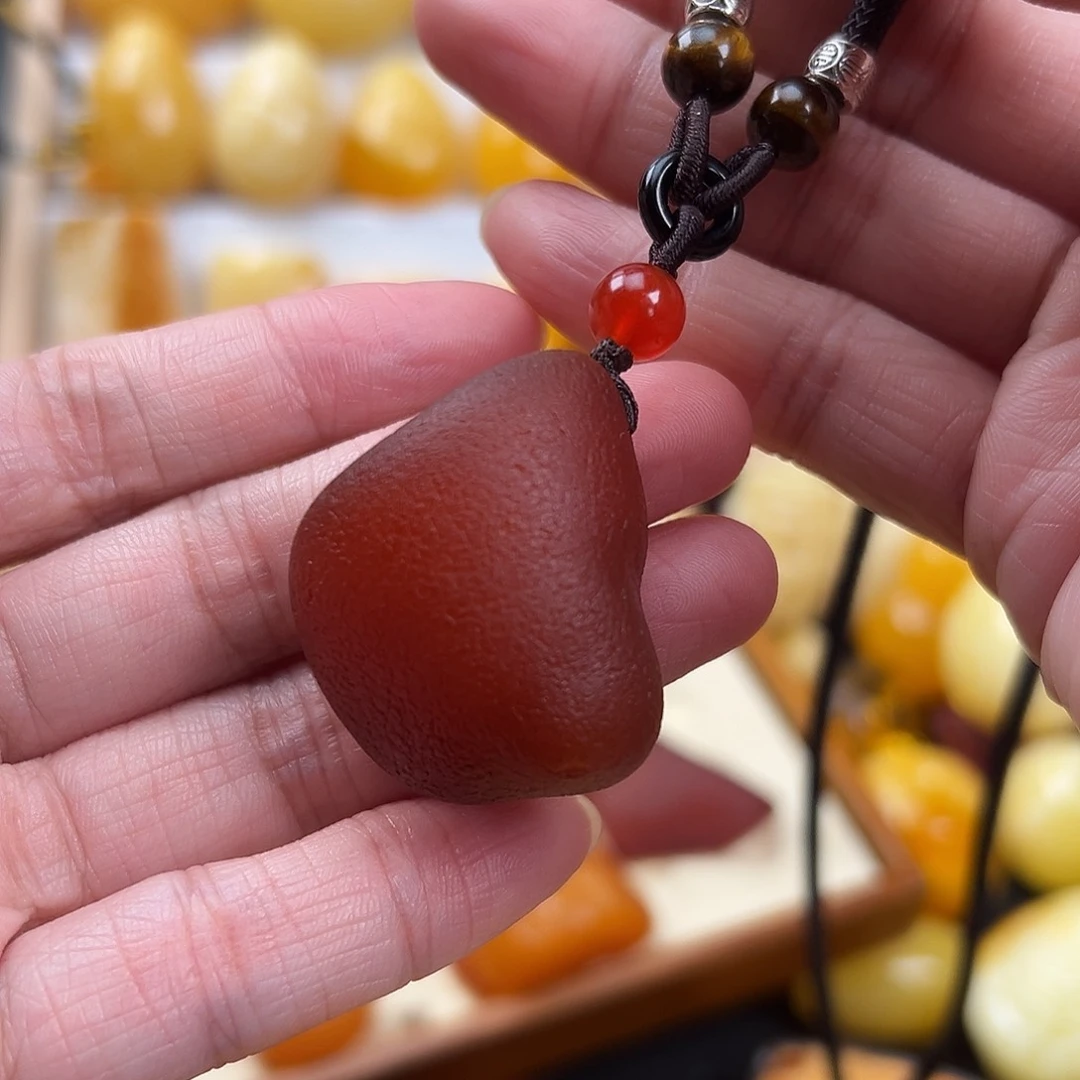 未镶嵌颈饰蜜蜡蜜蜡