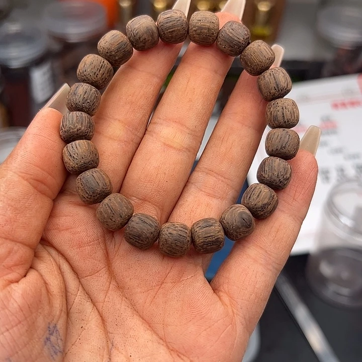 藤类降真香缅甸东枝料绿油棋.南1.0老型