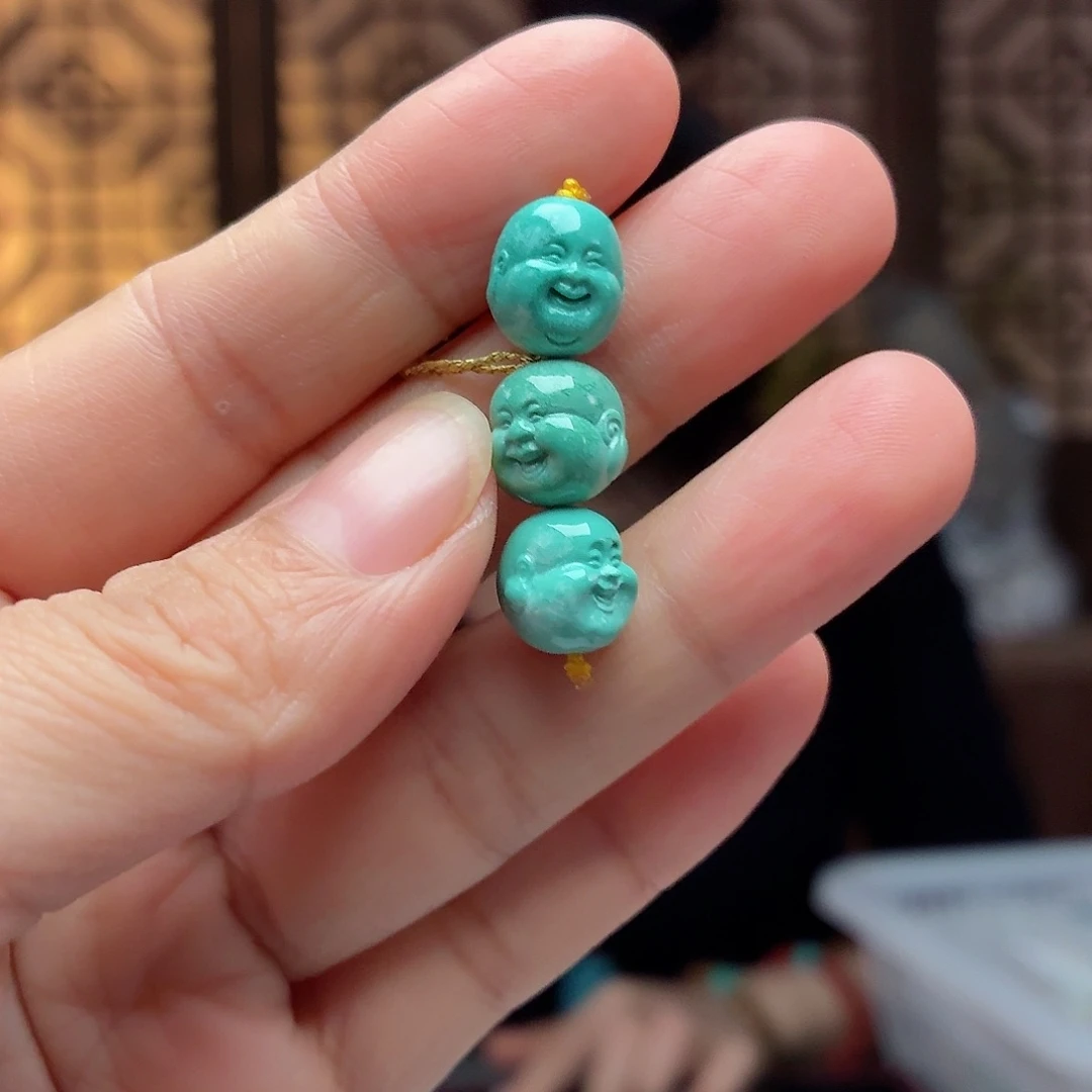 未镶嵌绿松石珠宝奇石