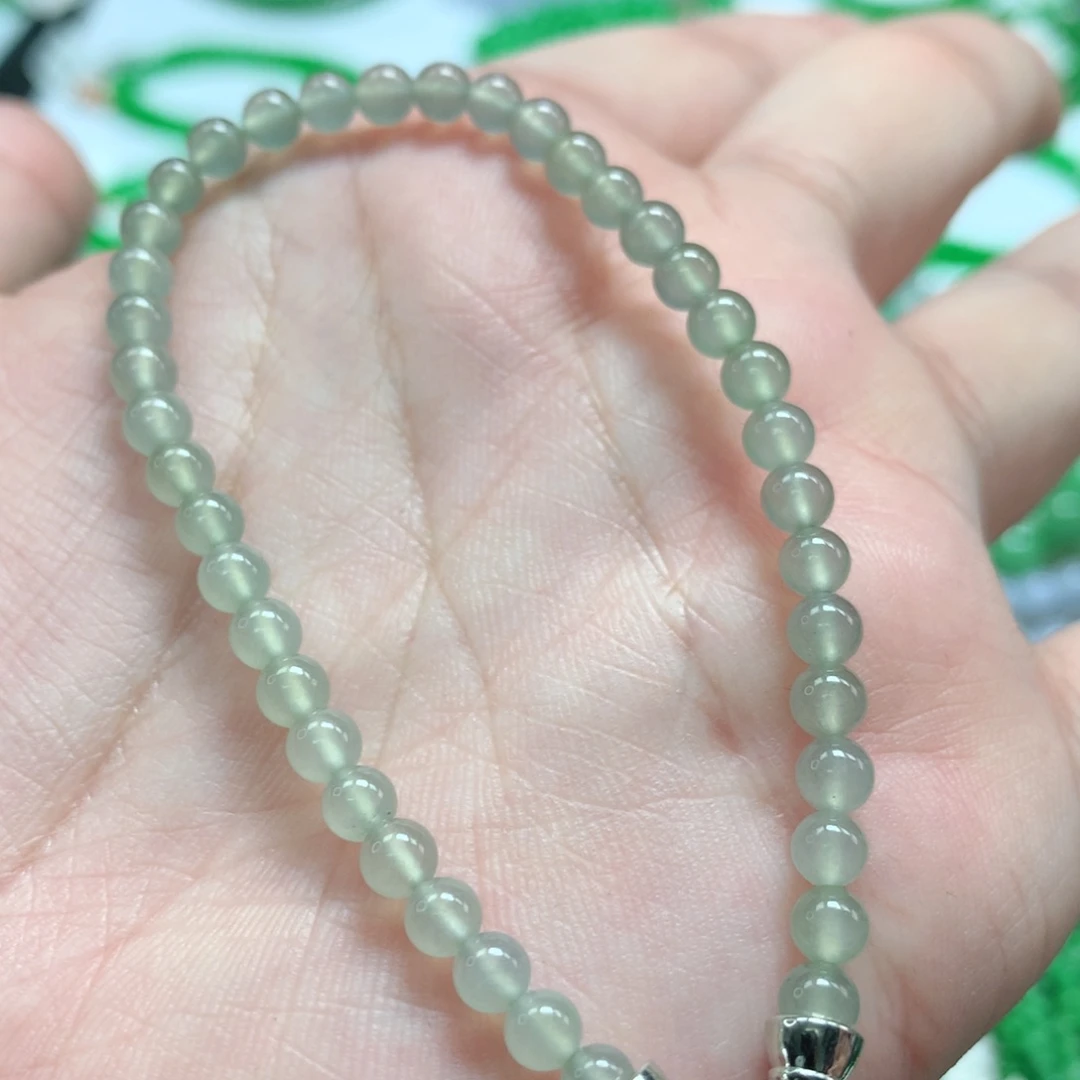 未镶嵌手链翡翠翡翠