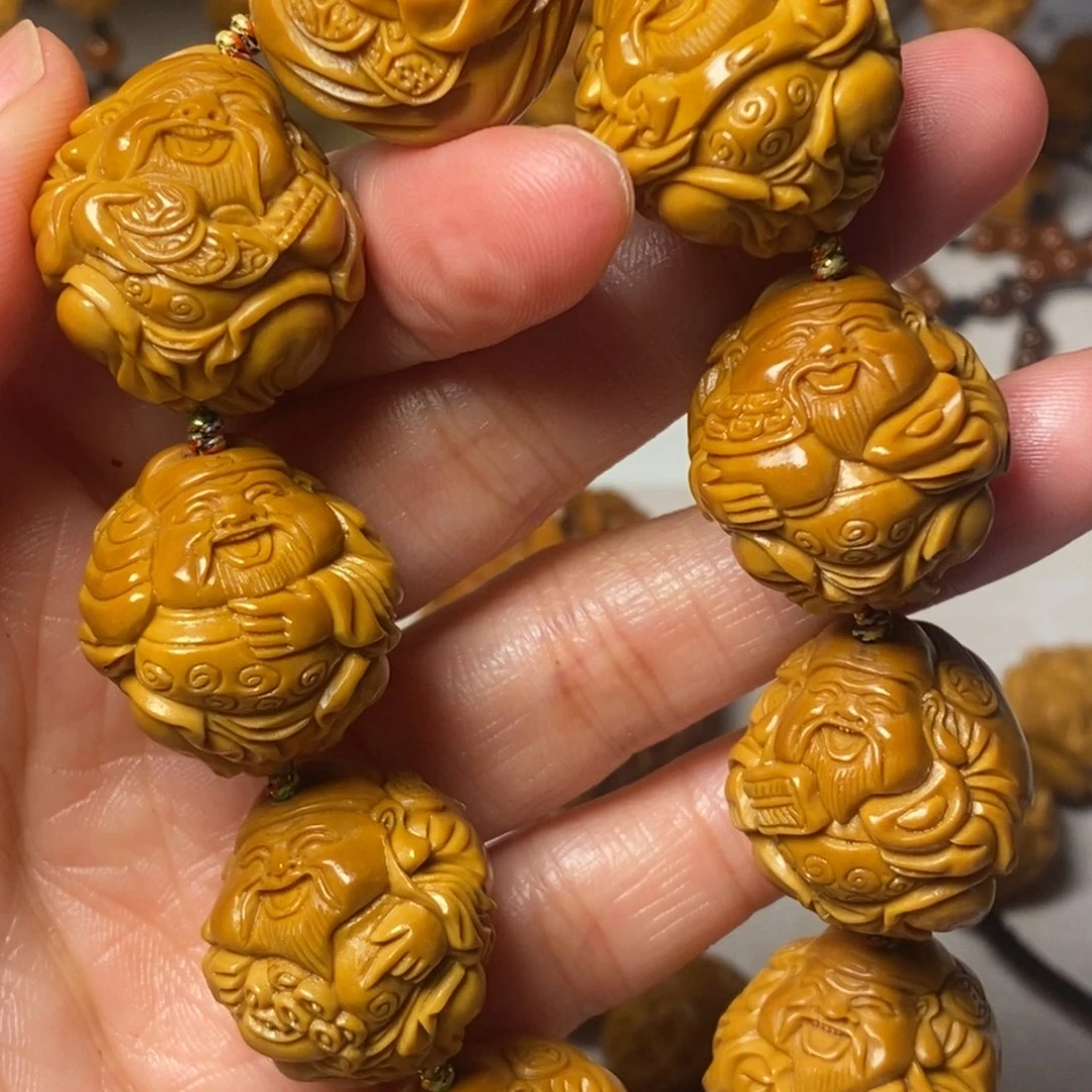 橄榄核手串/手链大**游八方来财