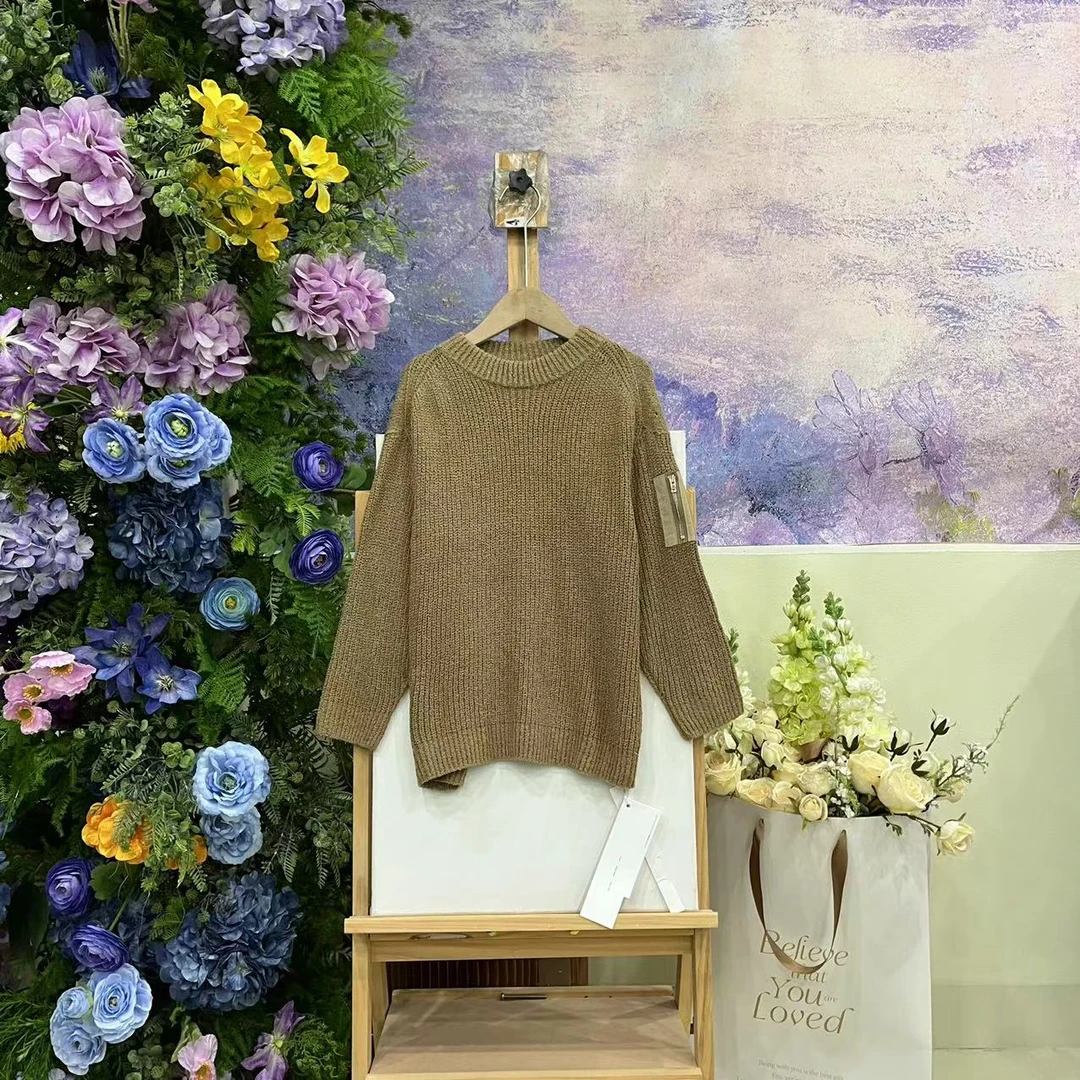 066D卡其毛衣1020