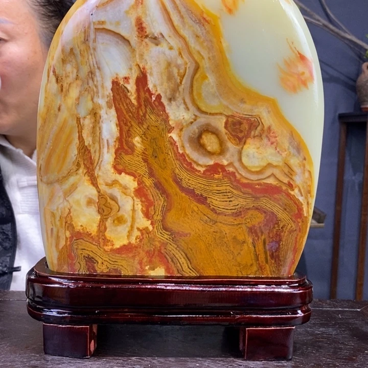 石材精品古青石摆件