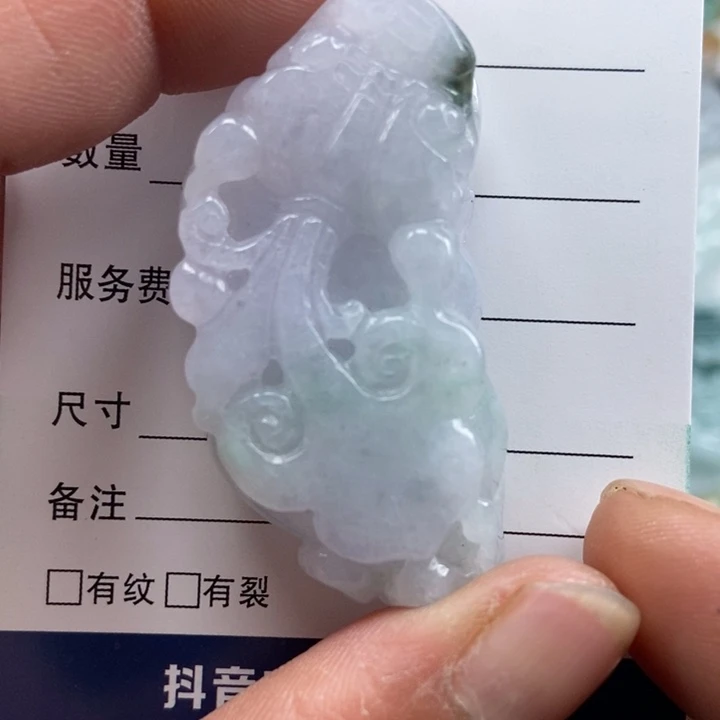 翡翠未镶嵌颈饰貔貅