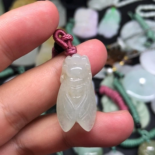 翡翠配石天然缅甸翡翠A货