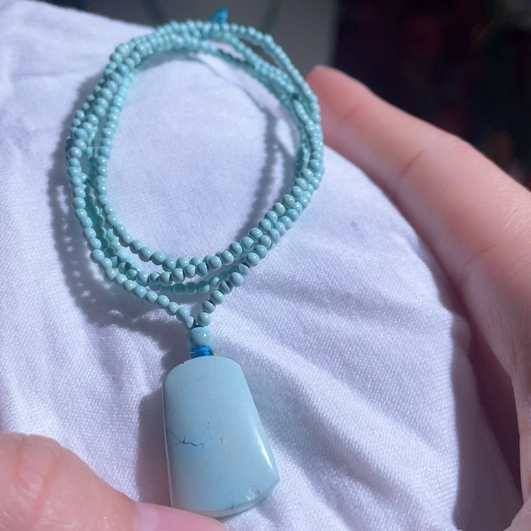 绿松石配饰未镶嵌凉*荫