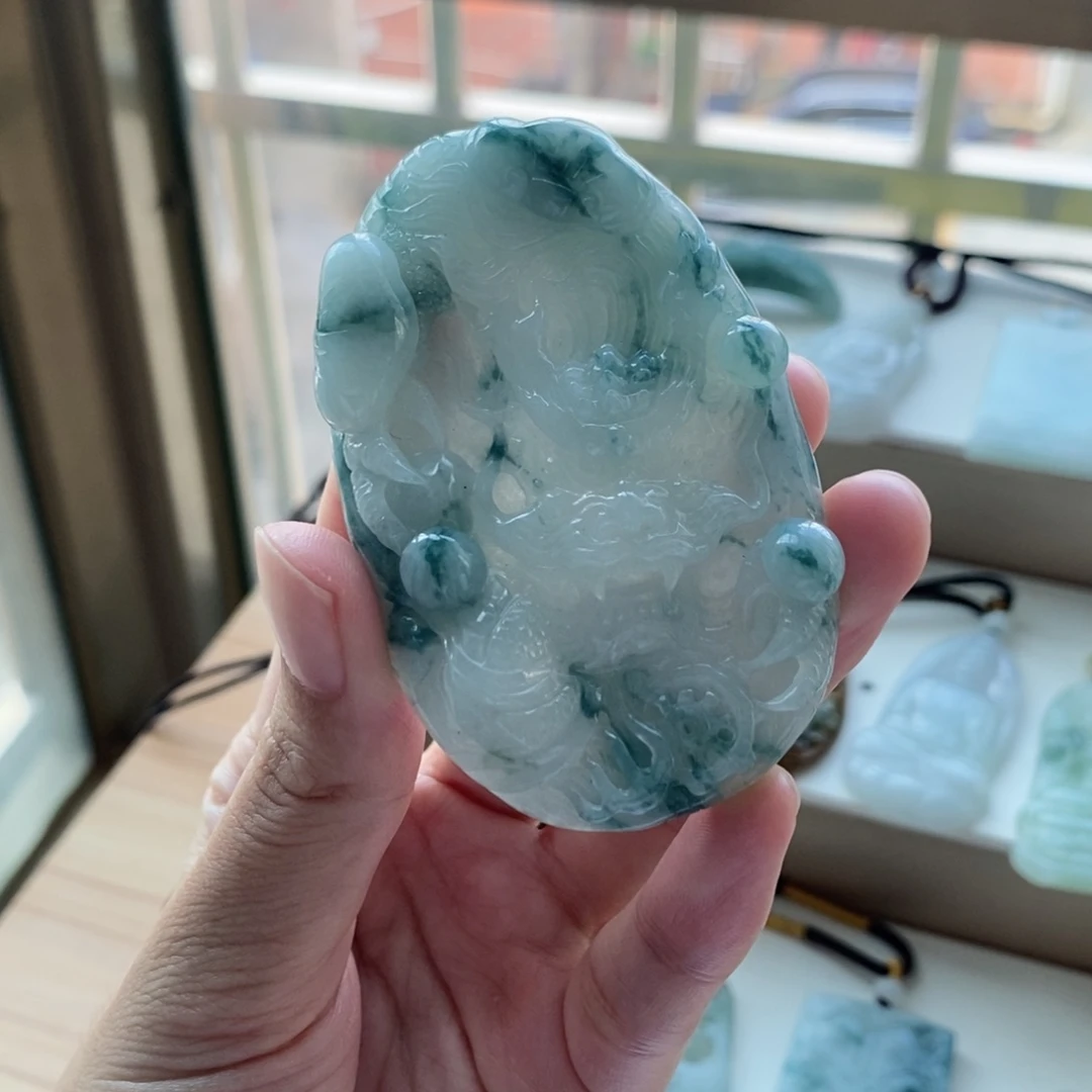 【闪购商品】颈饰未镶嵌翡翠天然缅甸A货翡翠